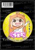 Broche pequeno enterrado de garota seca broche modelo B anime periférico pingente de mochila chaveiro adesivo de geladeira espelho