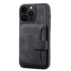 Adequado para iPhone 18 Pro, Capa de Celular com Inserção de Cartão Apple 17, Capa Protetora de Couro Flip para Samsung S26 Ultra, Google