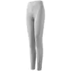 Calça térmica de algodão puro de cintura alta para mulheres, novo modelo 2026 slim fit outono e inverno, calça de algodão espessa antibacteriana como camada base