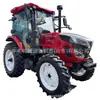 Trator Agrícola de Alta Potência 1004 com Tração nas Quatro Rodas e Motor a Diesel para Escavação, Preparo do Solo com Enxada Rotativa, Adubação, Semeadura e Trabalho em Arrozais e Terra Seca