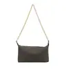 Bolso de Mano Rayas Verticales Texturizadas Nuevo Estilo 2025 Bolso Cruzado Simple de Axila Bolso de Hombro de Paja Estilo Occidental Personalizado