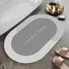 Alfombrilla de baño con tecnología de tela, absorbente, antideslizante, de secado rápido, de goma, venta al por mayor