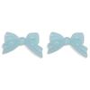 30 * 45mm transparente não poroso jelly color bow diy cocar artesanal acessórios para o cabelo material de cola creme