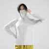 2026 Ropa de Protección Solar de Seda de Hielo para Mujer Protección UV Venta Caliente Transfronteriza Se Puede Imprimir LOGOTIPO Ropa de Protección Solar Top para Hombre Hilo Original