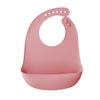 Babador de Silicone para Bebê Transfronteiriço Bebê de 1 Ano Silicone Ultrafino Bolsa Deslizante Impermeável Fácil de Limpar Crianças Bebê Saco de Arroz