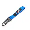 Lanyard para Teléfono Móvil de Rendimiento de Coche Modificado Colgante Metálico de Coche Colgante de Correa de Muñeca de Tela Bordada