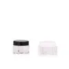 Frasco de Acrílico Personalizado 5g Amostra para Teste Embalagem Cosmética Frasco para Creme para Olhos Creme Facial Frasco para Creme de Máscara Labial Caixa