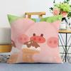Almohada Sofá Sala de Estar Lindo Cardenal Cerdo Cojín Cintura Respaldo Funda de Almohada Oficina Casa Modelo Coche Mesita de Noche