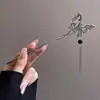 Presilha de Cabelo Estilo Novo 2026 com Franjas para Mulheres, Presilha de Cabelo Estilo Chinês Simples Moderno, Presilha de Cabelo de Alto Padrão Nicho Estilo Antigo Hanfu