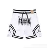 Shorts Masculino Estilo Americano Aj Air Jordan Shorts de Basquete Comprimento Quarto Verão Novo Secagem Rápida Shorts Esportivos Largos Corrida Treino Tendência