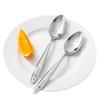 Cuchara de Acero Inoxidable 316 para Uso en Casa, Grado Alimenticio, Mango Largo, Cuchara Sopera de Fondo Plano Profundo, Cuchara Sopera de Uso Personal, Cucharón, Cuchara Puntiaguda