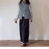Pantalones de pana de pierna ancha para mujer Otoño e Invierno Nuevos Pequeños con forro polar Gruesos en forma de hoz Casuales Cortos Abuela Harem