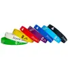 Pulseira de silicone esportiva de basquete cor luminosa pulseira de pulso de futebol pulseira Kobe Curry James Durant