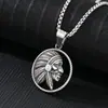 Venta Caliente Transfronteriza Amazon Aliexpress Tendencia de Moda Europea y Americana Acero Inoxidable Acero de Titanio Colgante para Hombre Joyería