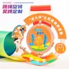 Medalla metálica hueca impresa a color, giratoria 360 grados, etiqueta para cuerda de saltar, medalla de honor conmemorativa de oro, plata, bronce para eventos deportivos