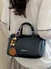 Bolso de Mano de Mujer de Alta Gama Nuevo Invierno 2029 Bolso Cruzado de Moda Tendencia Cuero PU Bolso de Hombro Vintage