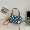 Bolso de Hombro de Lunares Estilo Coreano para Mujer 2026 Verano Nuevo Bolso de Mano Moda Simple Elegante Bolso Cruzado de Moda