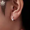 Brincos Aiful S925 Prata Esterlina Clássicos Versáteis em Formato de Coração com Zircônia Estilo Princesa da Moda Brincos em Formato de Coração Joias para Mulheres
