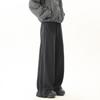 Calça Esportiva Linha Jiming Masculina Outono e Inverno Solta de Pernas Largas Pesada Calça de Moletom Marca da Moda Estilo Americano Calça Casual Juvenil