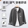 Camisa de manga larga con diseño de herramientas de estilo japonés para hombre, nueva camisa informal holgada y sencilla de algodón puro con bolsillos de otoño.