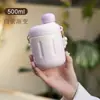 Nueva taza aislante mini para niñas, taza de agua portátil para niños, taza antigolpes, taza portátil conveniente, regalo con logo