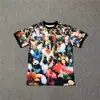 Marca de Comercio Exterior de Moda One Island Nuevo Color Bloqueado Camiseta de Baloncesto Deportes Americanos Casual Holgada Unisex Camiseta de Manga Corta para Pareja