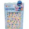 Pegatinas de uñas con relieve luminoso de dibujos animados 3D transfronterizas decoración de arte de uñas para niños pegatinas de relieve tridimensional pegatinas de arte de uñas
