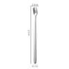 Cuchara cuadrada de acero inoxidable 304 transfronteriza para mezclar café, cuchara para hielo, cuchara de regalo para taza, cuchara mezcladora para té con leche, miel, bar