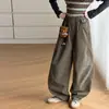 Pantalones de pierna curva para niñas, nueva colección otoño 2026, pantalones casuales elegantes y modernos para niños, pantalones largos para niñas mayores, adecuados para primavera y otoño