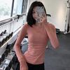Top Deportivo Ajustado Meixi para Mujer, Ropa de Running y Yoga de Manga Larga, Ropa de Fitness de Secado Rápido Ajustada, Camiseta, Sexy y Cómoda