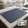 Tapete de escorrer para cozinha transfronteiriço, tapete de mesa absorvente de água e de secagem rápida, tapete antiderrapante de terra de diatomáceas, resistente à sujeira, isolante térmico, tapete de mesa anti-escaldante atacado