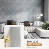 En Stock Wholesale AplicABLE A ETIQUETAS Ladrillo Cultural Autoadhesivo Pegatinas de Pared Papel Tapiz de Azulejo de Mármol Ladrillo de Piedra Rugosa con Certificación Ambiental
