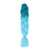 Nueva versión de trenza grande [doble color] Trenza africana sucia peluca trenza cola de caballo fibra química seda de alta temperatura color trenza grande