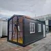 Atacado Transfronteiriço de Casas Contêiner com Telhado Pontiagudo, Ruas Comerciais de Contêineres para Resorts Turísticos, Casas Contêineres com Telhados Inclinados e Varandas