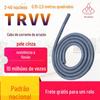 Cabo de corrente de arrasto de movimento de alta velocidade TRVV2-40 núcleo 0,15 quadrado cinza alta resistência ao óleo de flexibilidade dobra 10 milhões de vezes