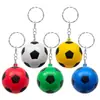 Llavero de Mini Fútbol Colgante de Pelota de Esponja PU para Llaves de Coche de Niños Evento Deportivo Pequeño Regalo Impresión de Logo