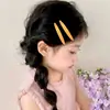 Presilha infantil para franja lateral, presilha de jacaré colorida com bolinhas para meninas, grampo para arrumar cabelos soltos na parte de trás da cabeça