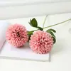 Flor de crisântemo bola artificial Dream kwai flores artificiais Amazon quente flor falsa tamanho dois crisântemo bola flor de seda decorativa em estoque atacado