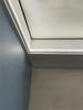 Lâmpada de Canto Superior para Pálpebra Dupla de Encaixe Aberto Lâmpada Linear sem Teto, sem Canaleta, para Sala de Estar Lâmpada de Parede Lavadora Lateral Emissora de Luz Canaleta