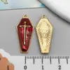 Halloween Transfronterizo Fantasma Peculiar Escoba Murciélago Sombrero de Mago Pulsera DIY Collar Llavero Colgante Pequeño