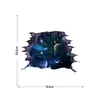 Pegatinas de pared decorativas personalizadas de moda creativas azules románticas con galaxia para dormitorio, sala de estar, sofá, fondo MU5014