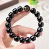 [Zodíaco] Pulseira de Mão Círculo Duplo Bodhi com Coração de Ganância Material Antigo Masculino Benmingfo Contas de Bodhi Buda Wen Pulseira para Brincar Atacado