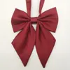 Corbata de Lazo Flor de Cuello para Mujer Estilo Japonés Estilo Preppy [Traje de Pluma Mate] Rojo Jk Corbata de Lazo Traje de Marinero