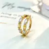 Brincos de anel F136 em liga de titânio dourado, camada dupla, corte marquise, brilhantes; Brincos de piercing labial G23 em titânio, rosca interna, com zircônia