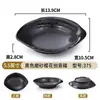Vajilla de Melamina Plato para Salsa para Fondue Japonesa Plato para Platos Fríos Verduras Encurtidas Plato para Salsa de Soja Plato de Plástico para Condimentos Plato Pequeño para Condimentos