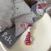 Llavero Divertido Peculiar de Ganso Grande Colgante Lindo Feo de Pato Dibujos Animados Color Dopamina Accesorios para Bolsos Regalos