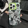 Funda para iPhone 16 Pro Estilo Periódico de Guitarra Creativa, Funda para Teléfono Apple 17 Pro Max, 15 Estilo Europeo y Americano, 14 Diseño Genial
