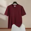 Camiseta de Algodón Peinado Cvc Algodón Puro Verano Manga Corta Camisa Publicitaria para Hombres y Mujeres, Camisa Cultural, Ropa de Grupo Personalización Venta al por Mayor