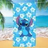 Nueva Toalla de Playa Estampada de Venta Caliente Transfronteriza Stitch Kuromi Toalla de Playa Toalla de Dibujos Animados para Niños Venta al por Mayor Paño de Toalla