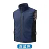 Chaleco con Ventilador y Aire Acondicionado en la Cintura para Verano, Ligero y Plegable, Protección Solar Plateada, Chaleco Ventilador para Trabajo